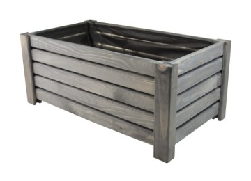 ДЕРЕВЯННЫЙ САДОВЫЙ ЦВЕТОЧНЫЙ ЦВЕТОК для террасы КОРОБКА 60 см