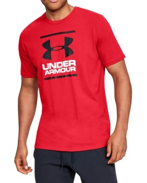 KOSZULKA MĘSKA UNDER ARMOUR T-SHIRT SZYBKOSCHNĄCA BAWEŁNA SPORT 1326849-602