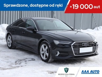 Audi A6 C8 Limousine 2.0 40 TDI 204KM 2019 Audi A6 40 TDI, Salon Polska, Serwis ASO, 201 KM