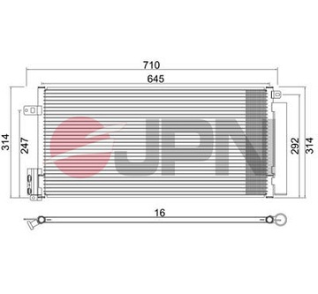 JPN CHLADIČ KLIMATIZACE