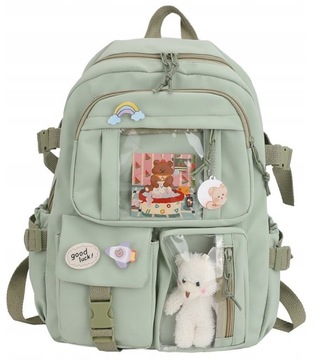 Plecak Kawaii Aesthetic Women School Bag for Teen