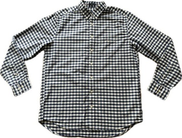 GANT THE OXFORD GINGHAM REGULAR FIT MĘSKA KOSZULA KRÓTKI RĘKAW R. XL 43/44