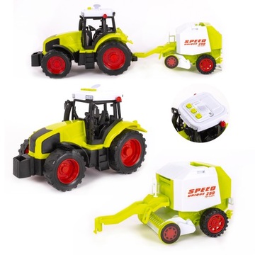 9048 TRAKTOR PRZYCZEPA maszyna na baterie DŹWIĘKI