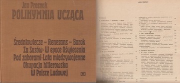 POLIHYMNIA UCZĄCA Jan Prosnak
