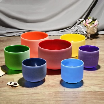 НАБОР ИЗ 7 КВАРЦЕВЫХ ПОЮЩИХ ЧАШ TOPFUND BAG