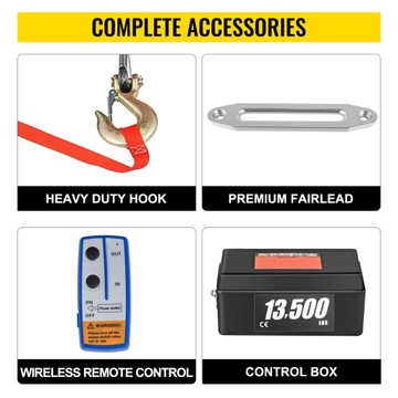 Elektryczna wciągarka samochodowa 27m