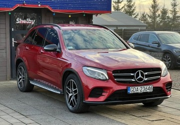 Mercedes GLC C253 SUV 2.1 220 d 170KM 2018 Mercedes-Benz GLC 220d 170KM 4Matic AMG Line Xenon Led Pol Skora Kamera St, zdjęcie 3