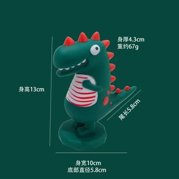 Cartoon Dinosaur Piggy for Kids Cute Animal Shape Save Money Resin Cash C