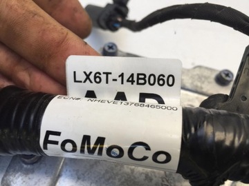 FORD KUGA MK3 III 2021 2.5 ST-LINE HYBRID РУЛЕВОЕ КОЛЕСО КОЖАНАЯ КРАСНАЯ РЕЗЬБА