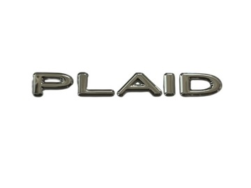 Tesla S X PLAID EMBLEMAT NAPIS 1655154-00-A NOWY