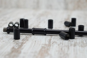 Муфта М10 черная для светильников, муфта гладкая 2см лофт своими руками