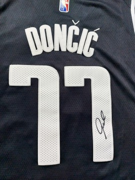 LUKA DONCIC Dallas Mavericks koszulka z AUTOGRAFEM