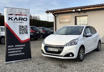 Peugeot 208 I Hatchback 5d Facelifting 1.6 BlueHDi 75KM 2016 Peugeot 208 Samochod z gwarancja 1.6 Diesel 75KM
