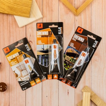 Klej do drewna WIKOLOWY D2 50ml DRAGON