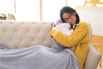 ПЛЮШЕВАЯ ПОДУШКА CUDDLE PLUSHIE PLANKET HAMSTER, унисекс