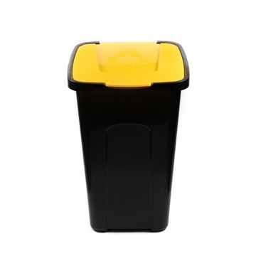 Kosz do segregacji odpadów śmieci Plastik 50L SORT