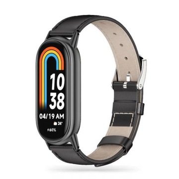 Etui XIAOMI SMART BAND 8 / 8 NFC Tech-Protect LeatherFit czarne