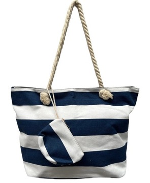 TORBA PLAŻOWA MIEJSKA NA ZAKUPY PIKNIK SHOPPER
