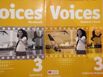 VOICES 3 STUDENT'S BOOK WORKBOOK 3 z płytą