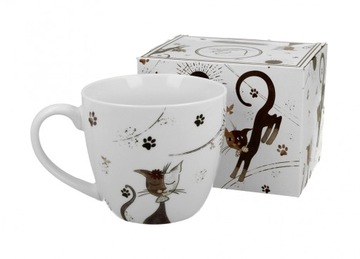Porcelanowy kubek upominek charming cats kot kotek