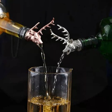 Диспенсер для алкогольных напитков Deer Head Universal Gold