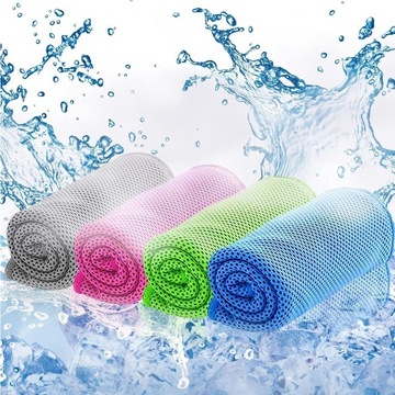 4 спортивных охлаждающих или охлаждающих полотенца для фитнеса, спорта, путешествий, йоги