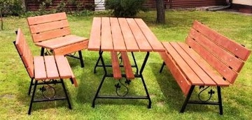 НОЖКА КОМПЛЕКТ МЕТАЛЛИЧЕСКИХ НОЖЕК ДЛЯ СТОЛА И САДОВЫХ СКАМКОВ