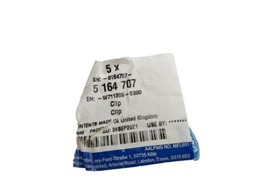 FORD KUGA B-MAX SPONKA TŘMEN ZTLUMENÍ TLUMENÍ KAPOTY 5164707