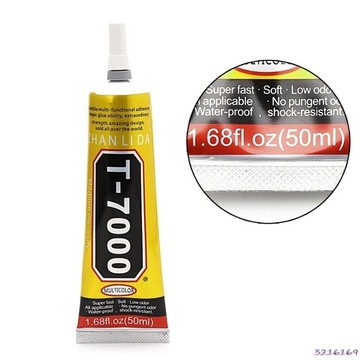 МОНТАЖНЫЙ КЛЕЙ T7000 РАМКА ДИСПЛЕЯ СЕНСОРНЫЙ 50МЛ ЧЕРНЫЙ