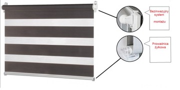 ДЕНЬ НОЧЬ РОЛЛЕТНИЦЫ НАТЯЖИТЕЛЬ 53 Х 150 СМ ЦВЕТ