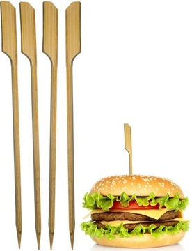 Patyczki 18 cm Fingerfood GOLF 100 szt do Burgerów