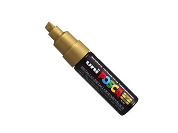 Marker Plakatowy POSCA PC-8K Gold 25 dekoracyjny markery plakatowe
