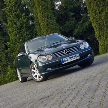 Mercedes CLK W209 Coupe C209 3.2 V6 (320) 218KM 2005 Mercedes CLK 320 W209 3.2 Avantgarde Benzyna 3, zdjęcie 5