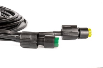 Установка на прицепе 13-контактный 5,5 м - вилка, 5-контактный байонет