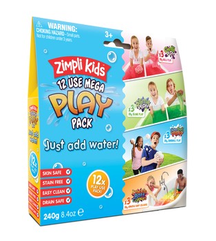 Zestaw magicznych proszków do wody ZIMPLI KIDS Mega Play Pack 3+
