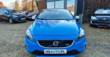 Volvo V40 II Hatchback 1.6 T3 150KM 2013 Volvo V40 BENZYNA alcantara KAMERA czarny sufit R DESIGN okazja, zdjęcie 3