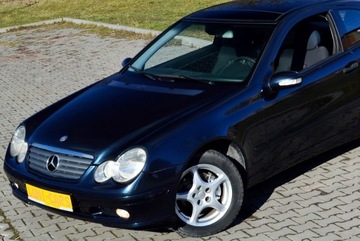 Mercedes 2002 MERCEDES-BENZ KLASA C coupe C 180 129 KM, zdjęcie 7