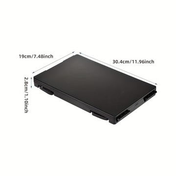 1 шт. 3-стороннее зеркало для самостоятельной стрижки волос, тройное на 360 градусов