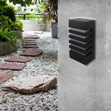 Бра садовый E27, внешний фасад IP54