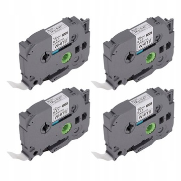 4 шт. Лента для принтера Brother 12 мм.