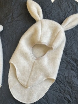 Милая детская шапка с помпоном из двойной шерсти, наборы перчаток, брендовая детская шапка Hutt, теплая Wi