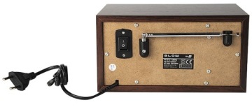 BLOW RA2 FM Bluetooth Radio Brown
