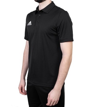 Koszulka męska adidas Entrada 22 Polo czarna HB5328 Koszulka męska adidas E