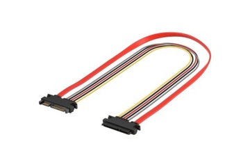 Удлинительный кабель питания для передачи данных SATA 0,3 м