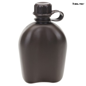 Военная фляга с крышкой US ARMY 1QT Black