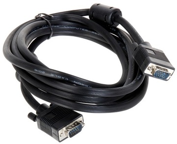 KABEL VGA 3m D-SUB PRZEWÓD 3 m