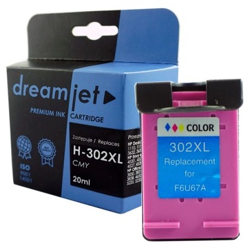Tusz do drukarki HP 302XL kolorowy z CHIPem