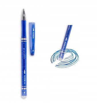 Długopis wymazywalny Kidea 0,7mm niebieski