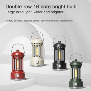 Беспроводная походная лампа Stepless