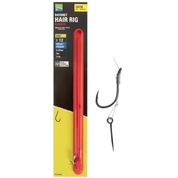 Gotowe Przypony Method Bagnet Z Zadziorem Preston KKH Hair 38 cm r. 10